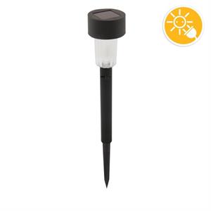 TORCIA SOLARE LED - PICCHETTO SOLARE - BLOSSOM - NERA in Illuminazione