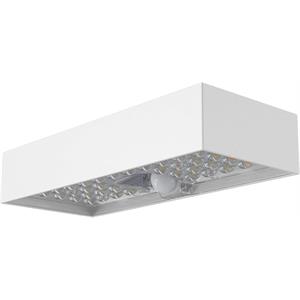 APPLIQUE SOLARE DA ESTERNO LED CON SENSORE DI MOVIMENTO - TEGEL - 800 LUMEN - BIANCA in Illuminazione