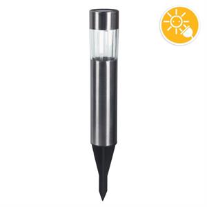 TORCIA SOLARE LED - PICCHETTO SOLARE - POLE - FINITURA ALLUMINIO in Illuminazione