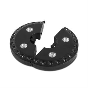 LUCE PER OMBRELLONE ROSWELL 24+4 LED A BATTERIA - 200 LUMEN in Illuminazione