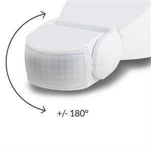 RILEVATORE DI MOVIMENTO ULYS - IP65 - BIANCO in Illuminazione