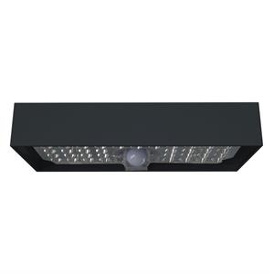 APPLIQUE SOLARE DA ESTERNO LED CON SENSORE DI MOVIMENTO - TEGEL - 800 LUMEN - ANTRACITE in Illuminazione