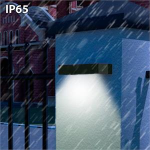 APPLIQUE SOLARE DA ESTERNO LED CON SENSORE DI MOVIMENTO - TEGEL - 800 LUMEN - ANTRACITE in Illuminazione