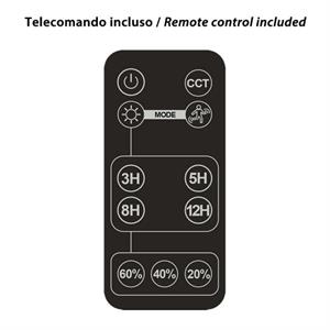 FARETTO LED SENSORE MOVIMENTO CON PANNELLO SOLARE VELAMP CUBE XL 9600 LUMEN in Illuminazione