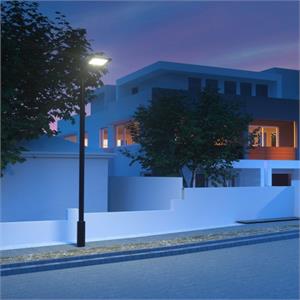 LAMPIONE SOLARE LED CON SENSORE DI MOVIMENTO - 25W - 3000 LUMEN in Illuminazione