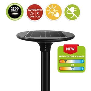 LAMPIONE SOLARE LED MOD. SPIELBERG 20W 2300 LUMEN in Illuminazione