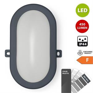 APPLIQUE DA ESTERNO - PLAFONIERA LED 6W MOD. TARTARUGA OVALE in Illuminazione