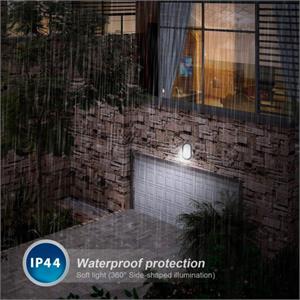 APPLIQUE DA ESTERNO - PLAFONIERA LED 6W MOD. TARTARUGA OVALE in Illuminazione