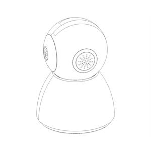 TELECAMERA WIFI MOTORIZZATA WI-FI FULL-HD 1080P OB.4MM in Elettricità e smart home