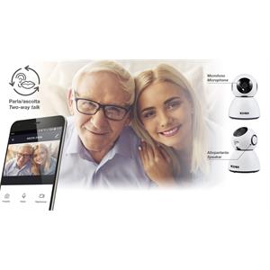 TELECAMERA WIFI MOTORIZZATA WI-FI FULL-HD 1080P OB.4MM in Elettricità e smart home