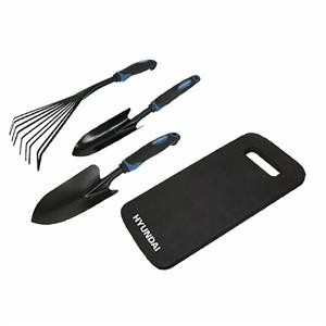 KIT GIARDINAGGIO - SET ATTREZZI DA GIARDINO 4 PEZZI - HYUNDAI 58328 in Giardinaggio