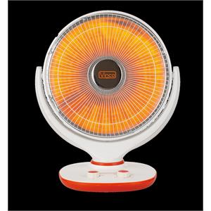 STUFA AL CARBONIO A PARABOLA DA TAVOLO VINCO 40CM 1KW BIANCA in Stufe e clima