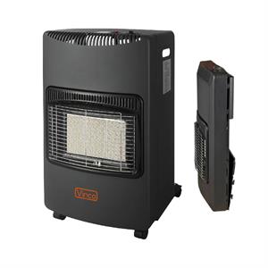 STUFA A GAS PIEGHEVOLE PORTATILE 4.2KW - VINCO 71417 - BORDEAUX in Stufe e clima