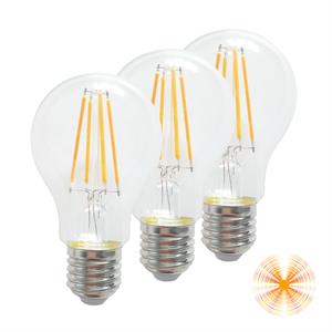 LAMPADINA LED A FILAMENTO A60 - 3 PEZZI - E27 / 9W / 3000K in Illuminazione