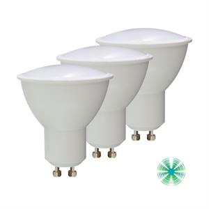 LAMPADINA GU10 LED - 4000K 8W - PACK 3 PEZZI in Illuminazione