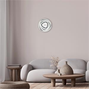 BUD - PLAFONIERA A SOFFITTO LED - 46W - 3000K/4000K - 2900 LUMEN MAX - ø50 CM in Illuminazione