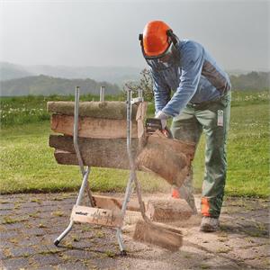 CAVALLETTO TAGLIALEGNA PER MOTOSEGA SB60 - 54x60x100H CM in Giardinaggio