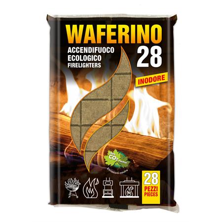 cubetti accendifuoco gmr waferino 28 pezzi