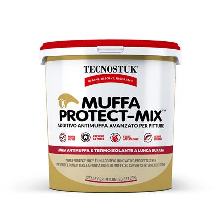 additivo antimuffa per pittura muffaprotect mix preveiene muffa e funghi 1 lt