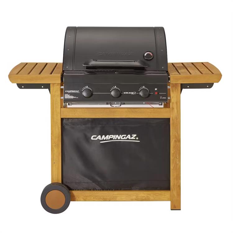 BARBECUE A GAS CAMPINGAZ - ADELAIDE 3 WOODY L DUAL GAS