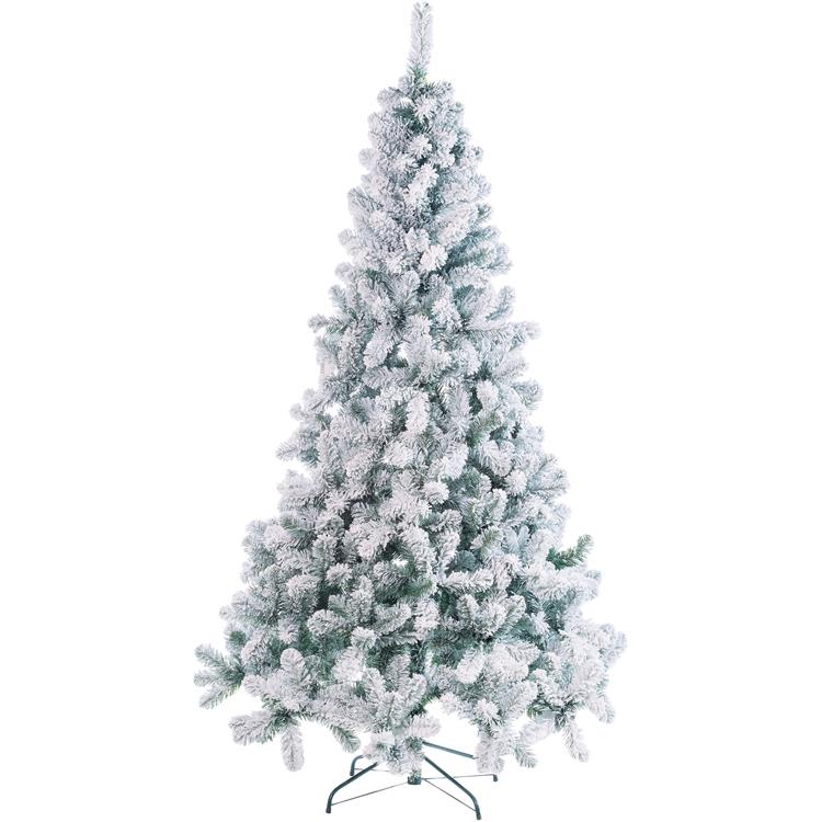 ALBERO DI NATALE 150 CM INNEVATO IN PVC MORGEX 370 RAMETTI