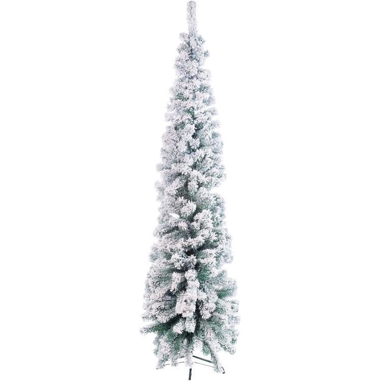 ALBERO DI NATALE 210 CM IN PVC SLIM TIGNES 365 RAMETTI