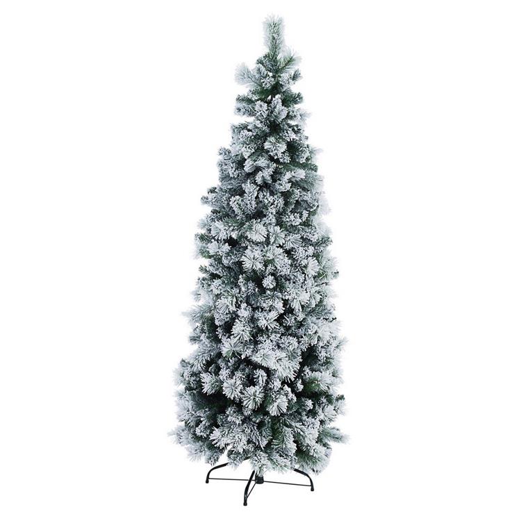 ALBERO DI NATALE SLIM INNEVATO 180 CM 539 RAMI BIZZOTTO PRAGA