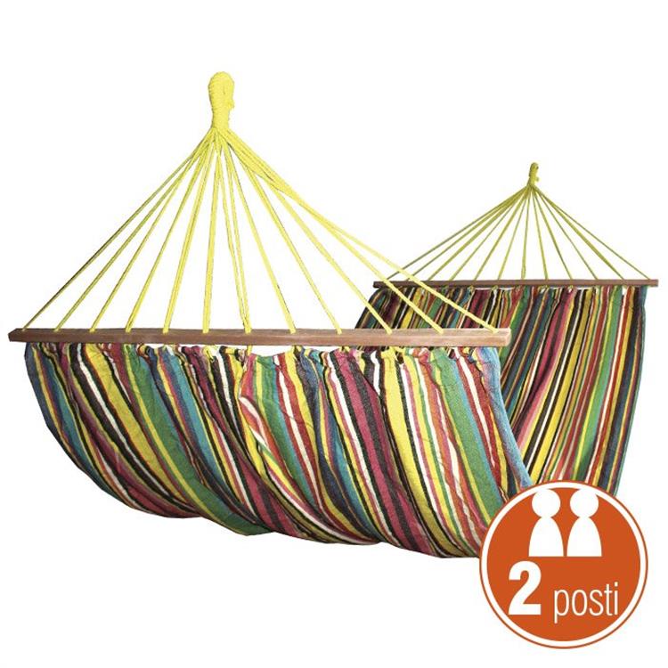 AMACA DA GIARDINO IN POLYCOTTON VERDELOOK - 2 POSTI - 220X160