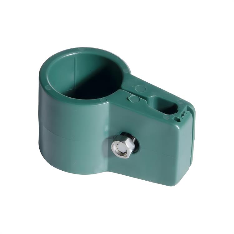 ANELLO DI FISSAGGIO SINGOLO PER PALI RECINZIONE ø34MM VERDE