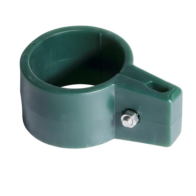 ANELLO DI FISSAGGIO SINGOLO PER PALI RECINZIONE ø60MM VERDE