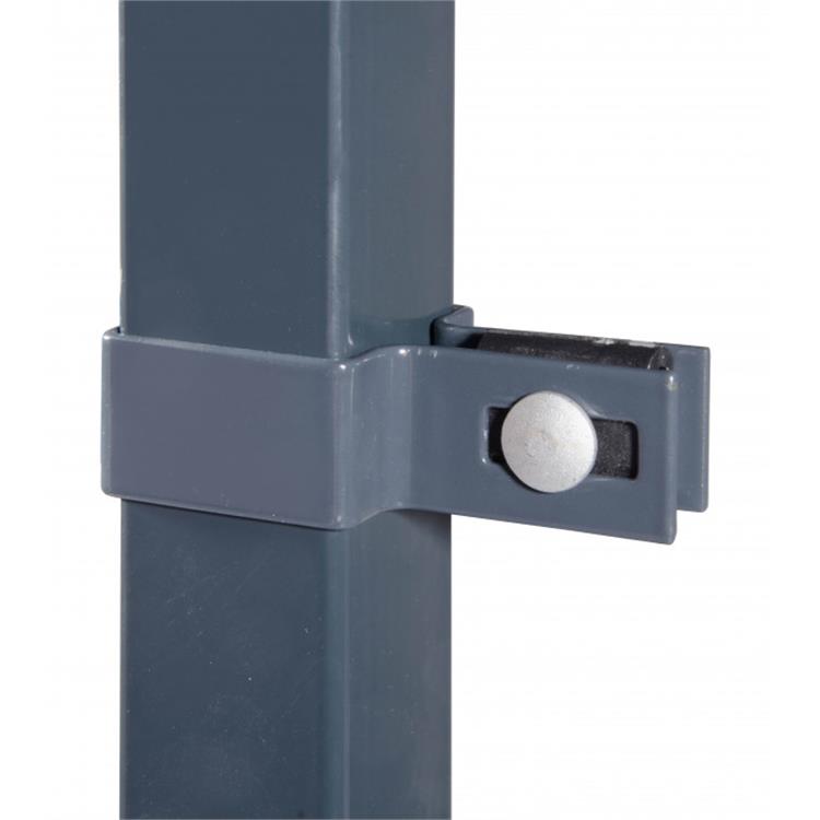 ANELLO SEMPLICE  GRIGIO PER IL FISSAGGIO DI PANNELLI ELETTROSALDATI