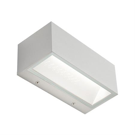 applique da parete led box 12w 4000k bianco