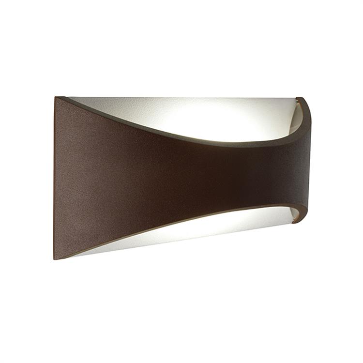 APPLIQUE DA PARETE LED - MOON - 6W - 4000K - MARRONE