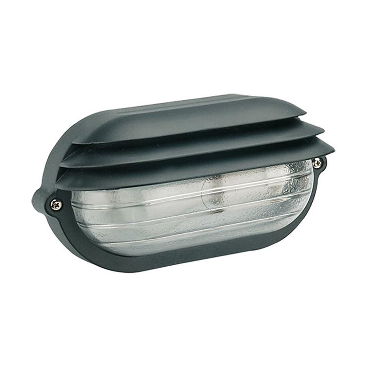 APPLIQUE GRANDE PALPEBRA OVALE E27 NERO