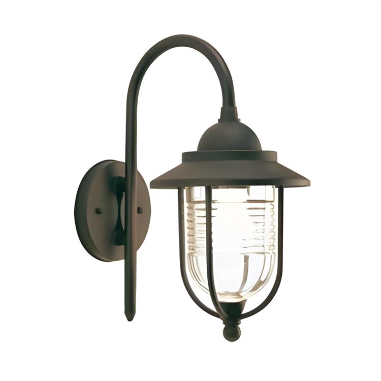 APPLIQUE IN BASSO LINEA PORTO PICCOLA - E27 - RUGGINE