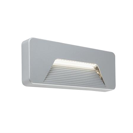 applique da parete segnapasso led 3w 4000k alluminio
