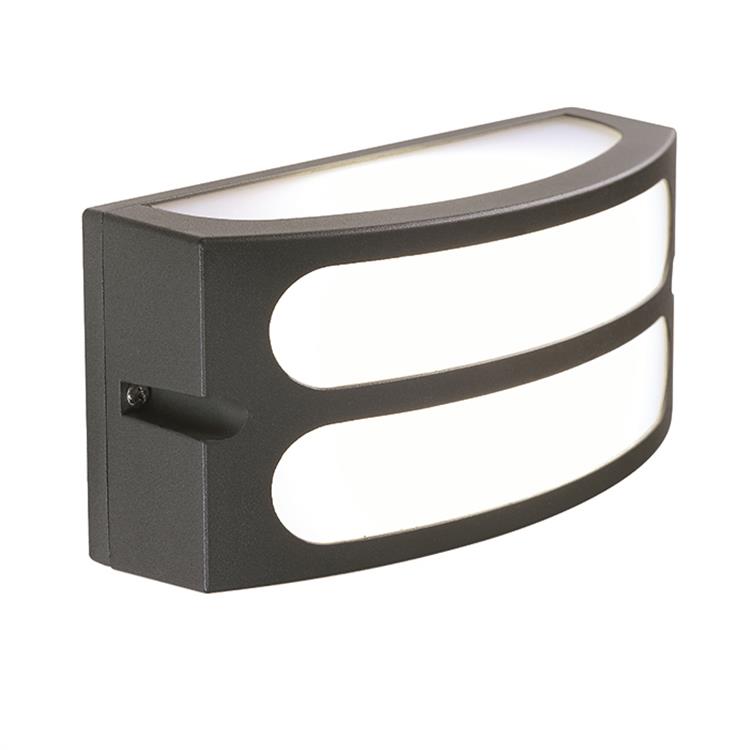 APPLIQUE DA PARETE SQUBA - E27 - GRAFITE