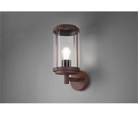 applique da parete tanaro e27 ruggine