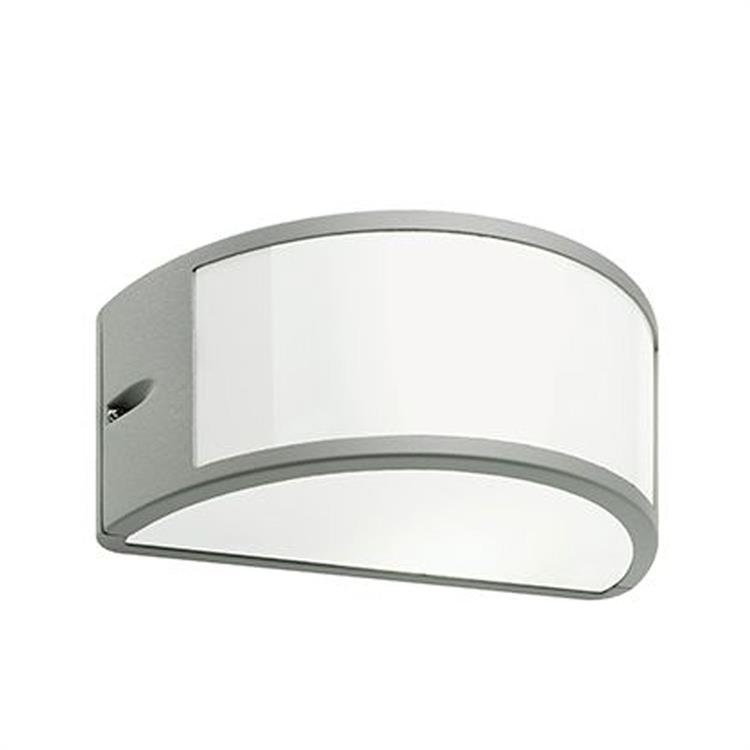 APPLIQUE DA PARETE UMBE APERTA - E27 - ALLUMINIO