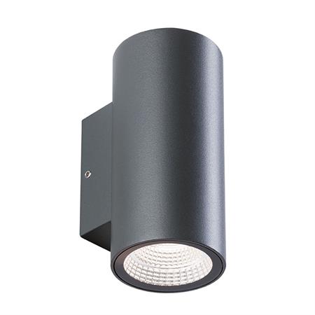 applique punto luce led biemissione 6w 4000k grafite