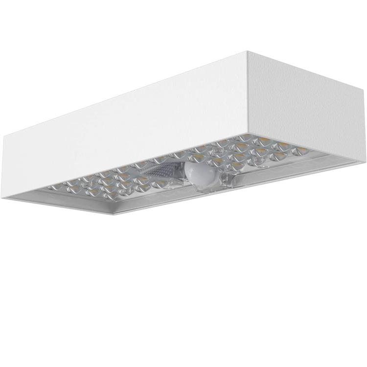 APPLIQUE SOLARE DA ESTERNO LED CON SENSORE DI MOVIMENTO - TEGEL - 800 LUMEN - BIANCA