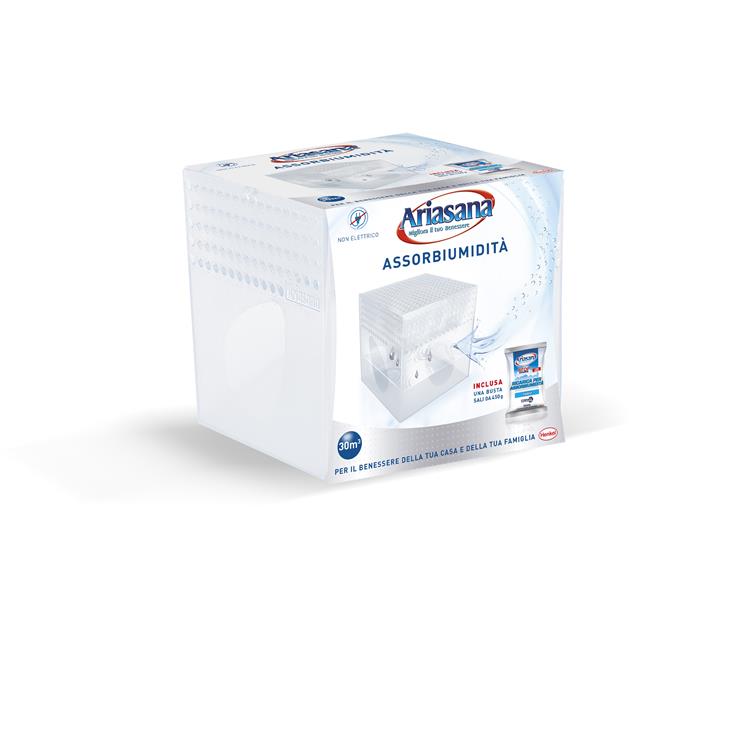 KIT DEUMIDIFICATORE PORTATILE ARIASANA MINI 450GR