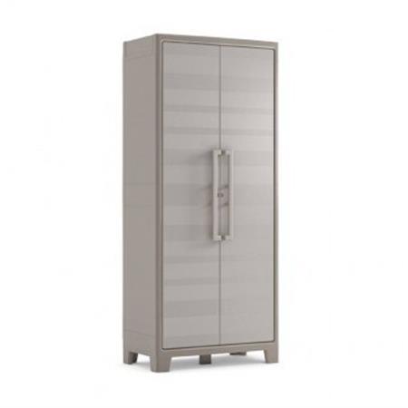 armadio da esterno impermeabile keter gulliver alto xl 4 ripiani