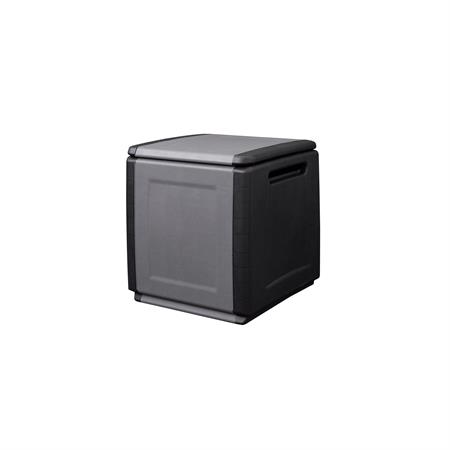 baule contenitore da esterno artplast 130lt nero