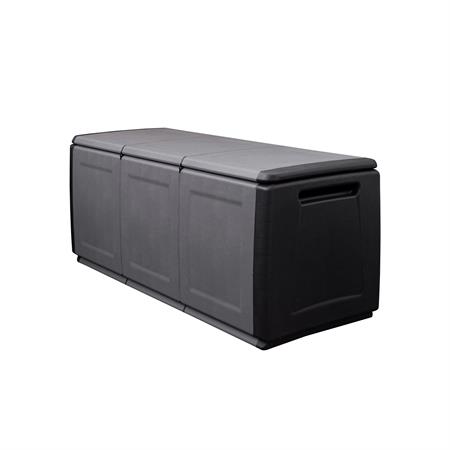 baule contenitore da esterno artplast 330lt nero