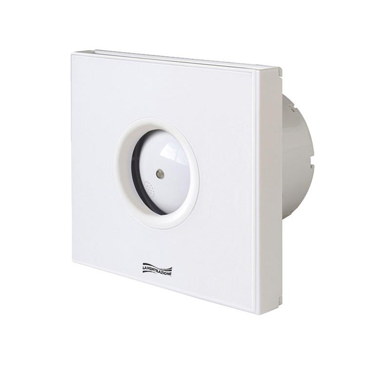 ASPIRATORE ELICOIDALE CON TIMER GIOTTO Ø 120MM 20W 150M3/H BIANCO