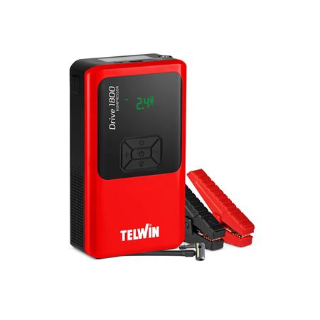 avviatore di emergenza auto moto telwin drive 1800 kompressor 12v
