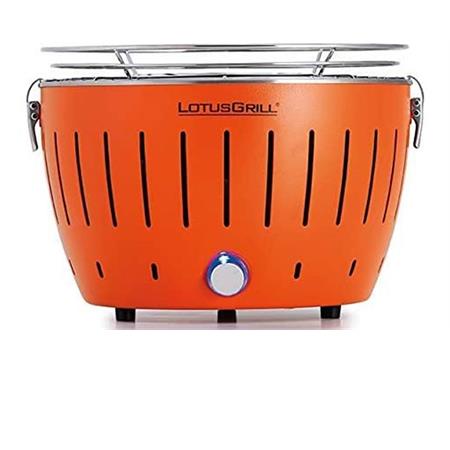 barbecue carbone portatile lotus grill arancione taglia l