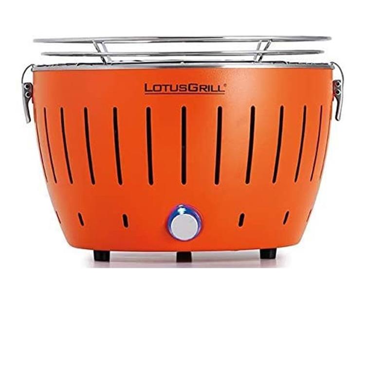 BARBECUE A CARBONE PORTATILE  LOTUS GRILL ARANCIONE TAGLIA L