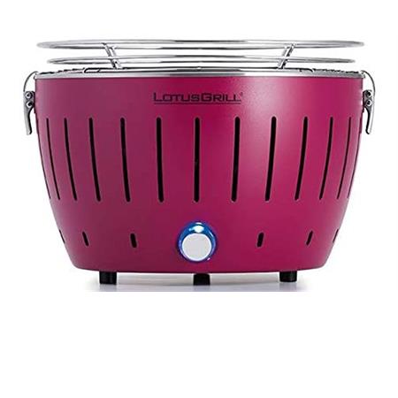 barbecue carbone portatile lotus grill viola taglia l
